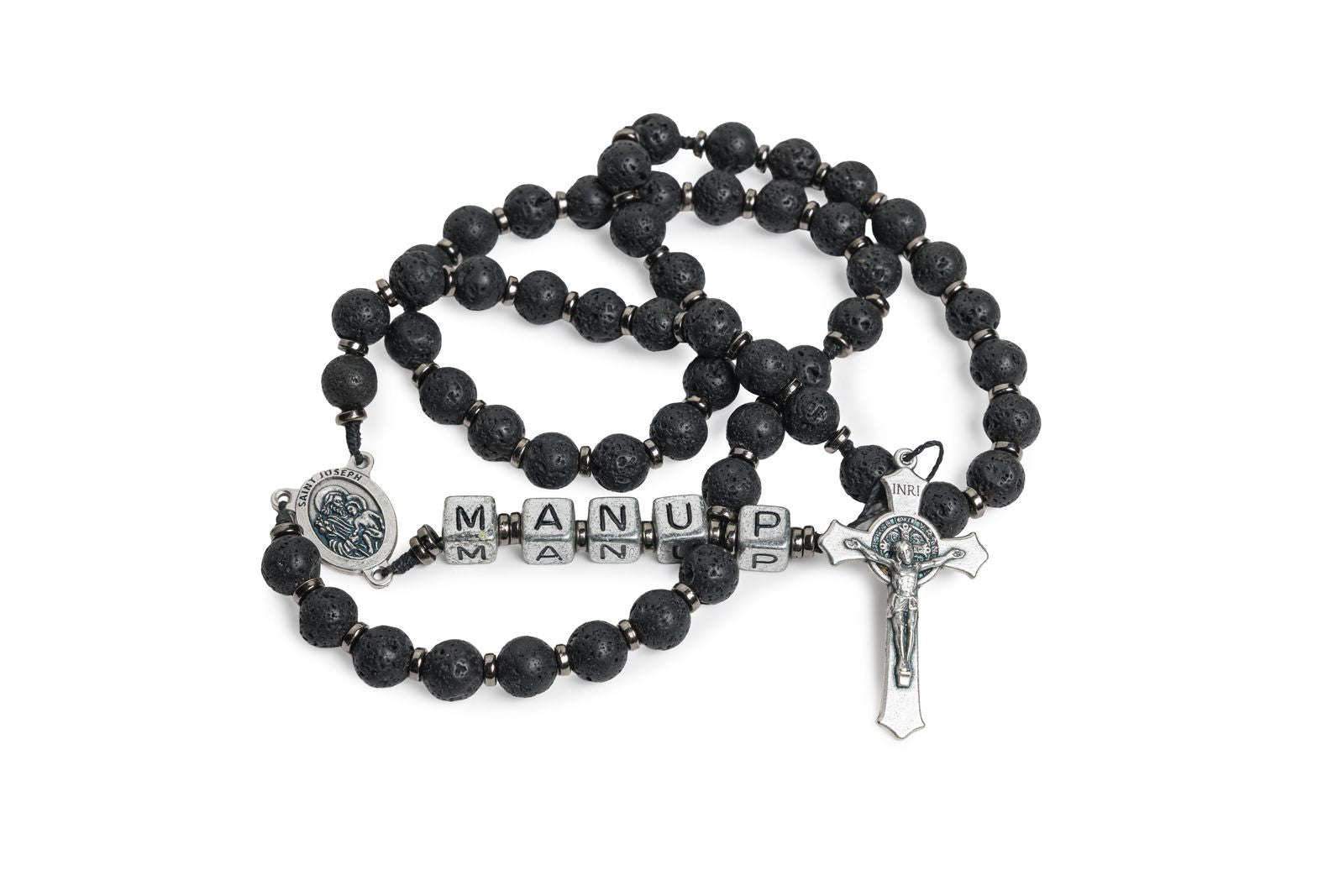 MAN UP Handmade Custom Rosary