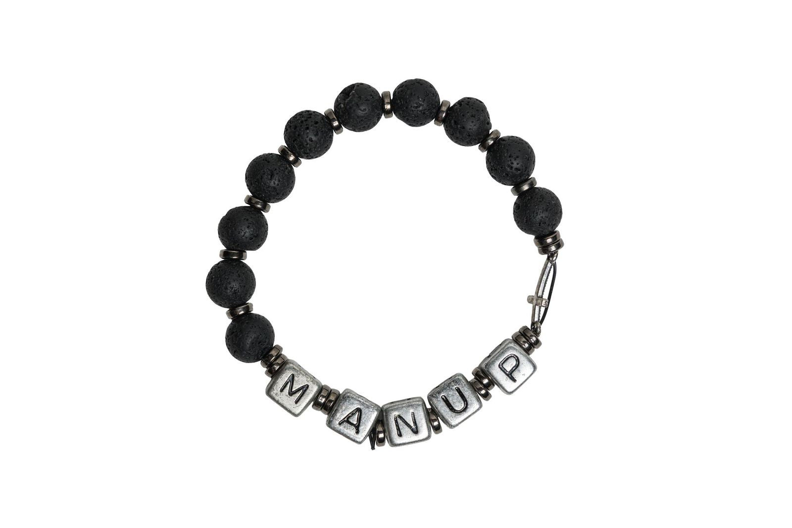 MAN UP Handmade Rosary Bracelet
